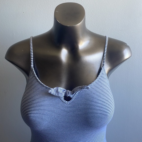 Striped Garage Bodysuit Size Medium - Picture 1 of 6